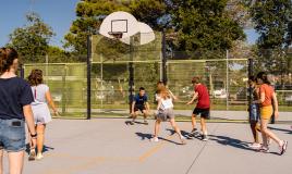 Terrain de sports au camping Mer et Soleil d'Oléron