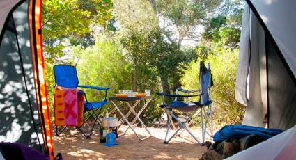 Tente au camping Mimizan Lac