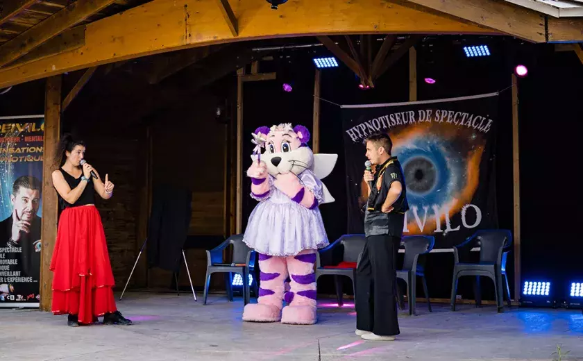 Spectacle enfants au camping Mer et Soleil d'Oléron